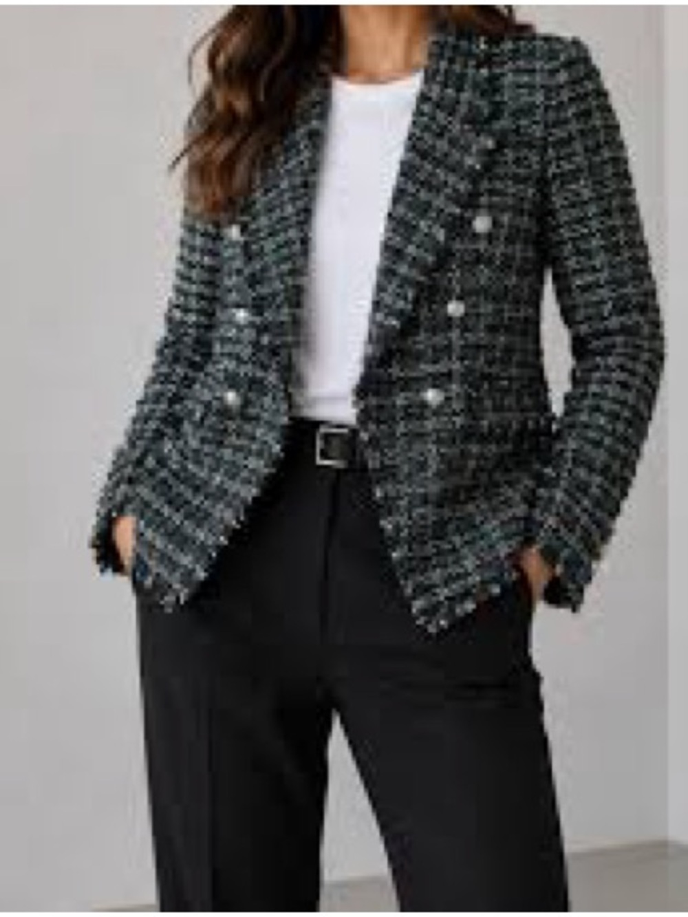 Rachel Zoe Tweed Jacket EUC